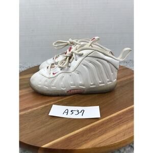Nike Little Lil Posite One Takeout Bag TD White Casual Sneaker Kid 9c CV8918-100